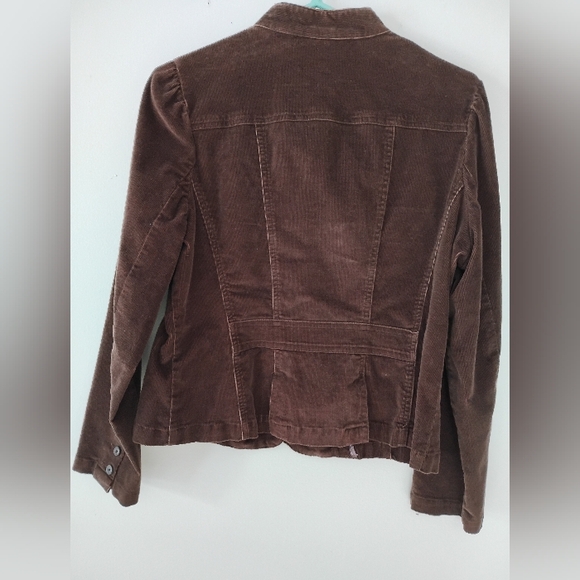 ST John's Bay Corduroy Blazer Brown Size Large - Picture 2 of 6